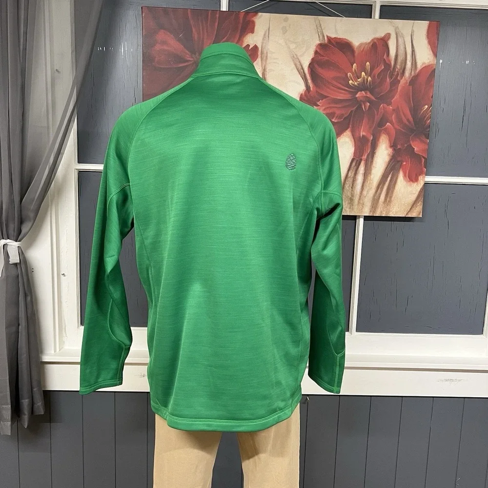 Stio 1/2 Zip Fleece Pullover Mens XXL Sweatshirt Long Sleeve Green